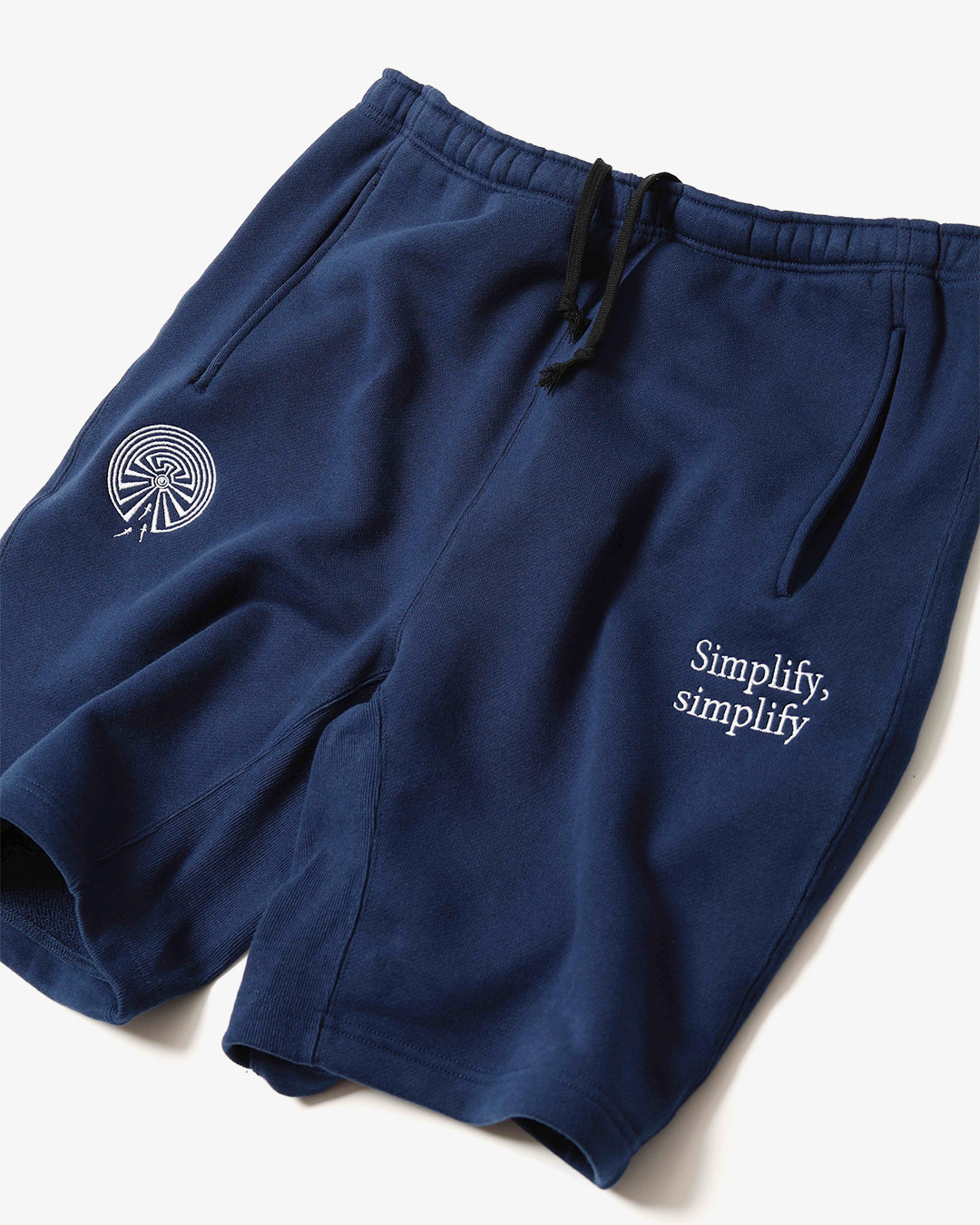 STRING SWEAT SHORT - COTTON FRENCH TERRY ¥17,600