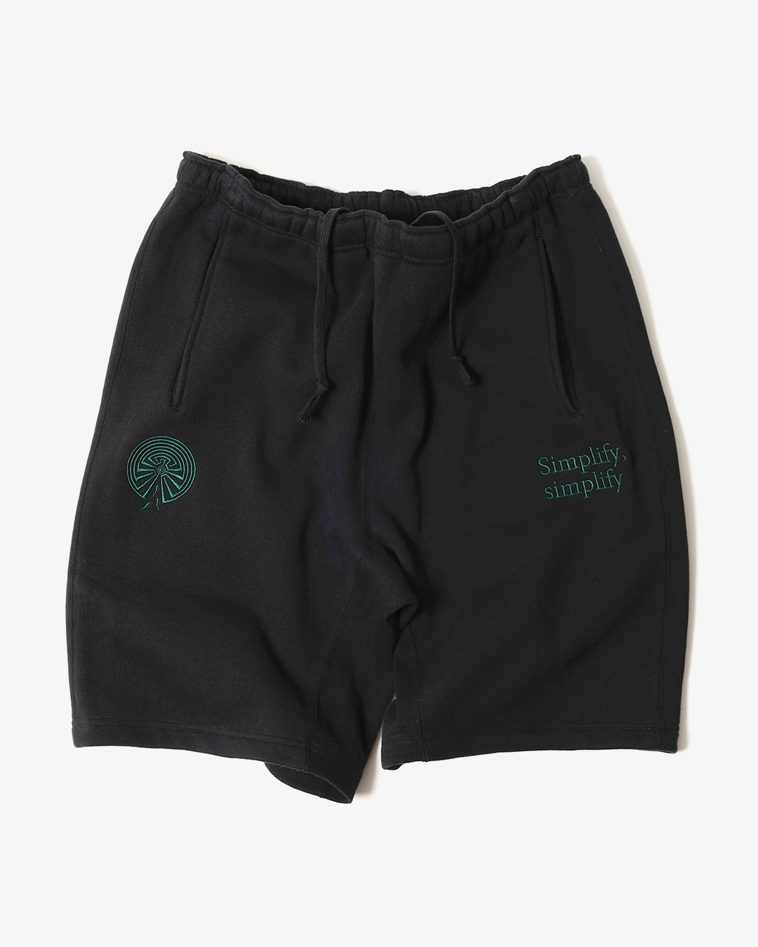 STRING SWEAT SHORT - COTTON FRENCH TERRY ¥17,600