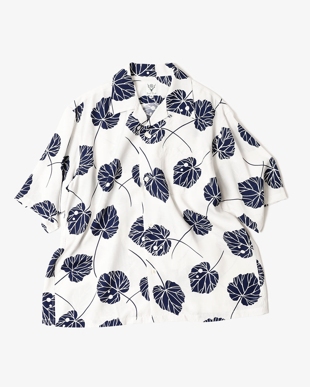 S/S OPEN COLLAR SHIRT