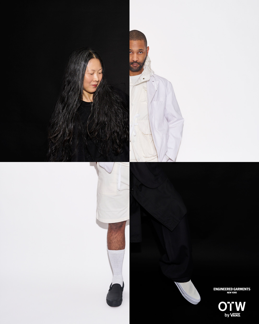 〈EG〉x〈OTW by VANS〉3月19日(木)発売 定番モデルに異素材を組み合わせたスニーカー