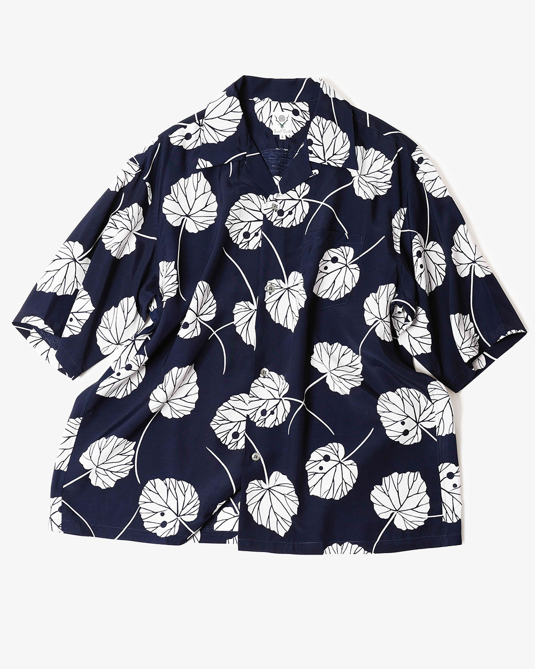 S/S OPEN COLLAR SHIRT