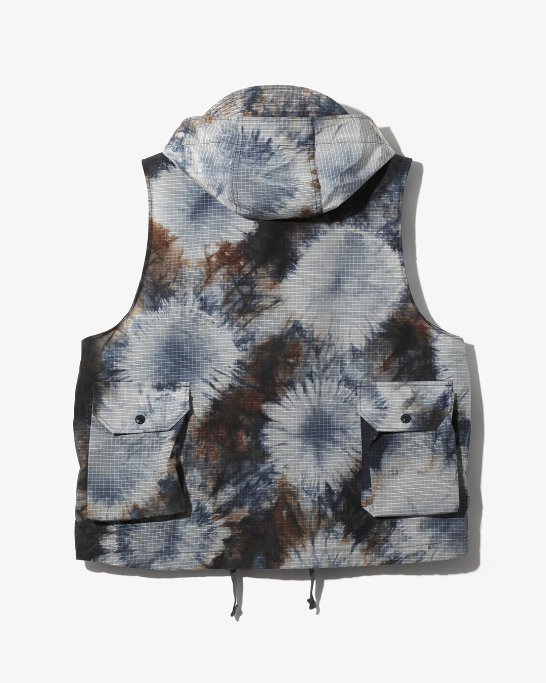 FIELD VEST - TIE DYE PRINT RIPSTOP ¥52,800