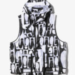 FIELD VEST - FOOT PRINT POLYESTER PILOT TWILL ¥59,400