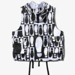 FIELD VEST - FOOT PRINT POLYESTER PILOT TWILL ¥59,400
