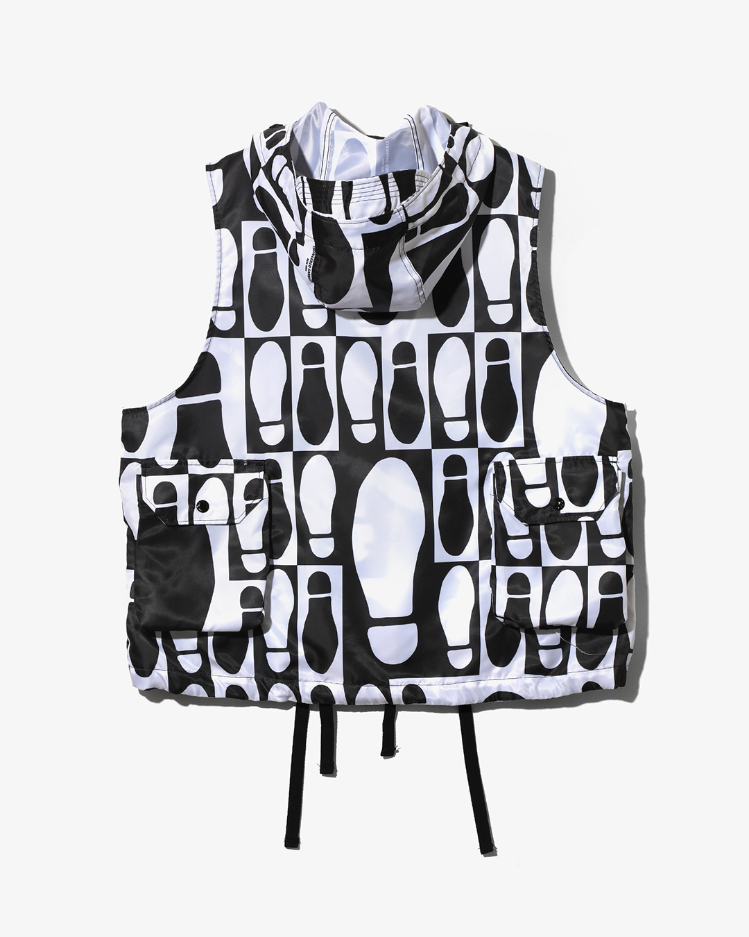 FIELD VEST - FOOT PRINT POLYESTER PILOT TWILL ¥59,400