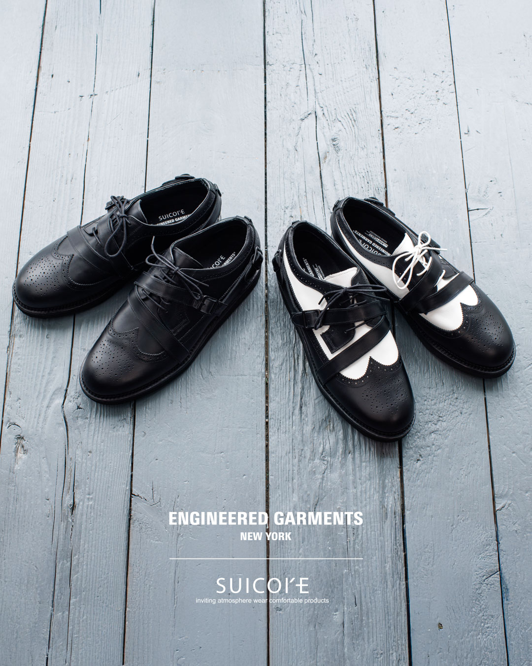 〈EG〉x〈SUICOKE〉コレクションを象徴するコラボシューズが3月27日（金） にリリース