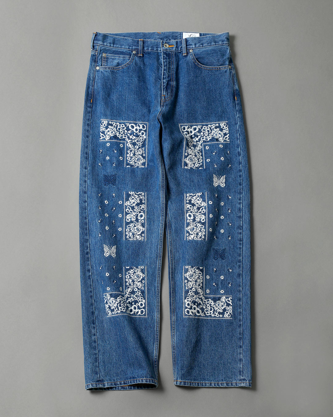 Bandana Embroidered. Denim Pant ¥57,200