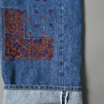 Bandana Embroidered. Denim Pant ¥57,200