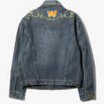 PAPILLON EMB. JEAN JACKET - 12OZ DENIM ¥52,800