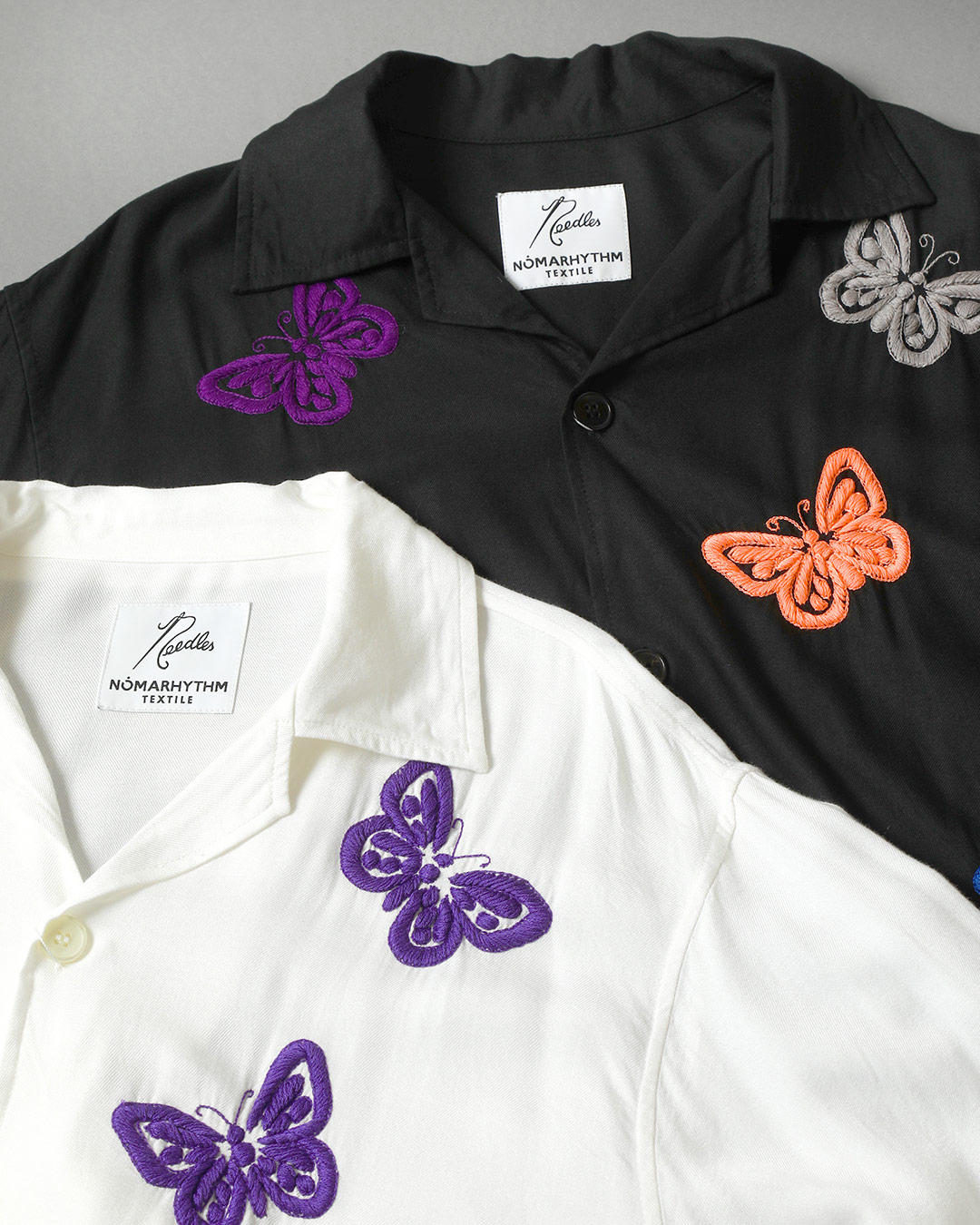 Cabana Shirt - Papillon Embroidered. ¥35,200
