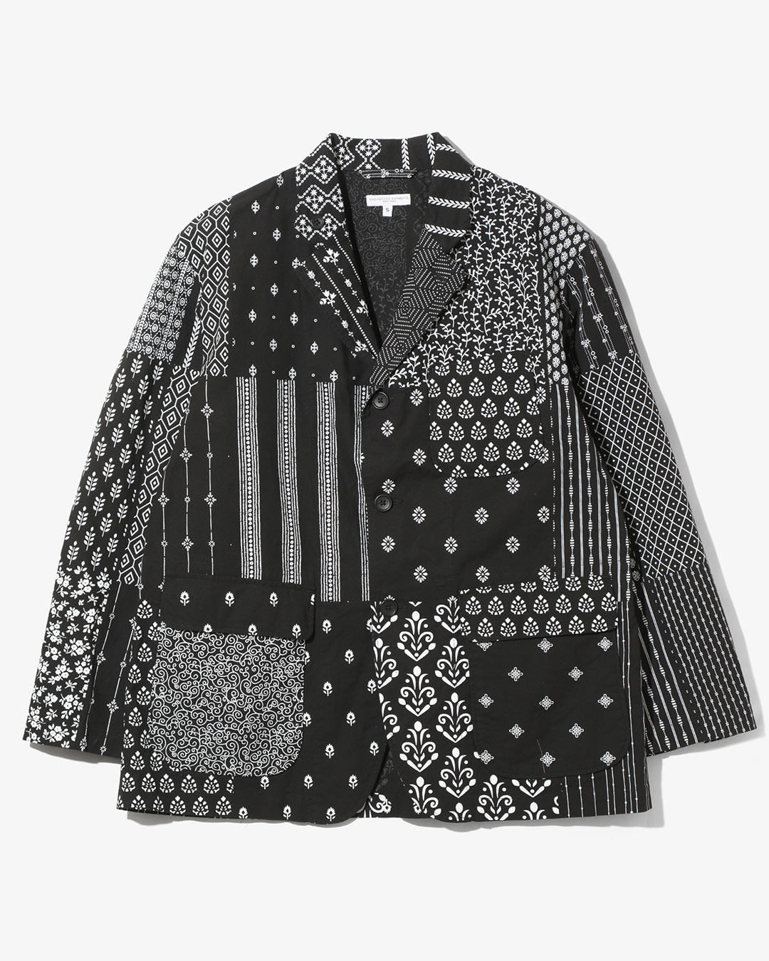 LOITER JACKET - COTTON PATCHWORK PRINT ¥61,600