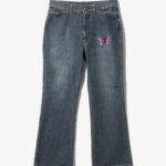PAPILLON EMB. BOOT-CUT JEAN - 12OZ DENIM ¥31,900