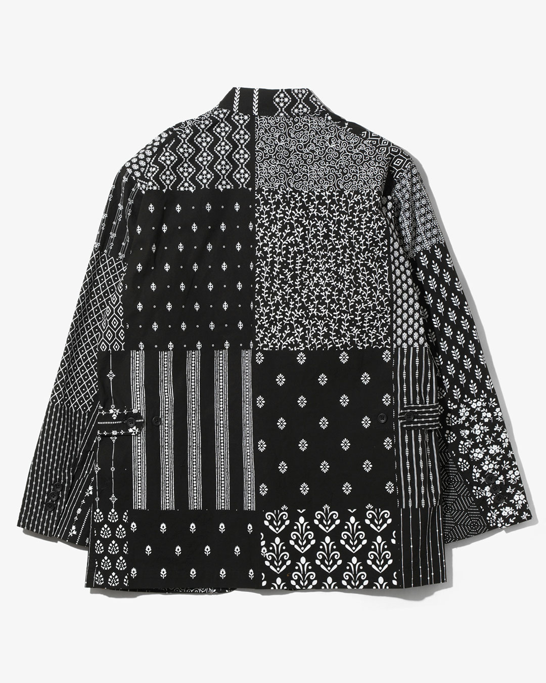 LOITER JACKET - COTTON PATCHWORK PRINT ¥61,600
