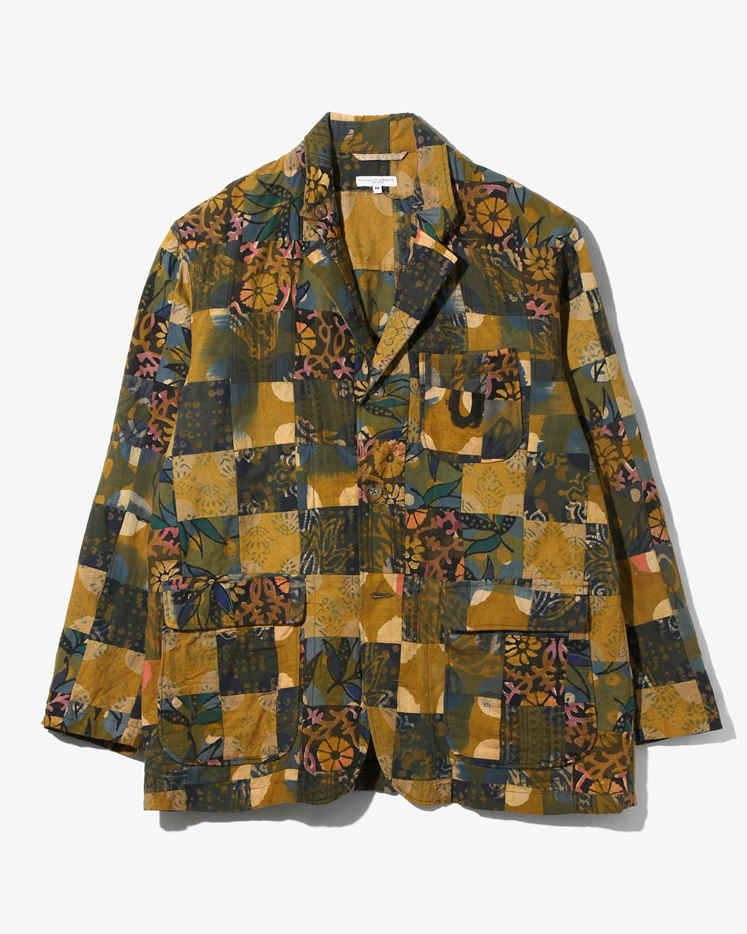LOITER JACKET - COTTON MULTI PATTERN PATCHWORK ¥69,300