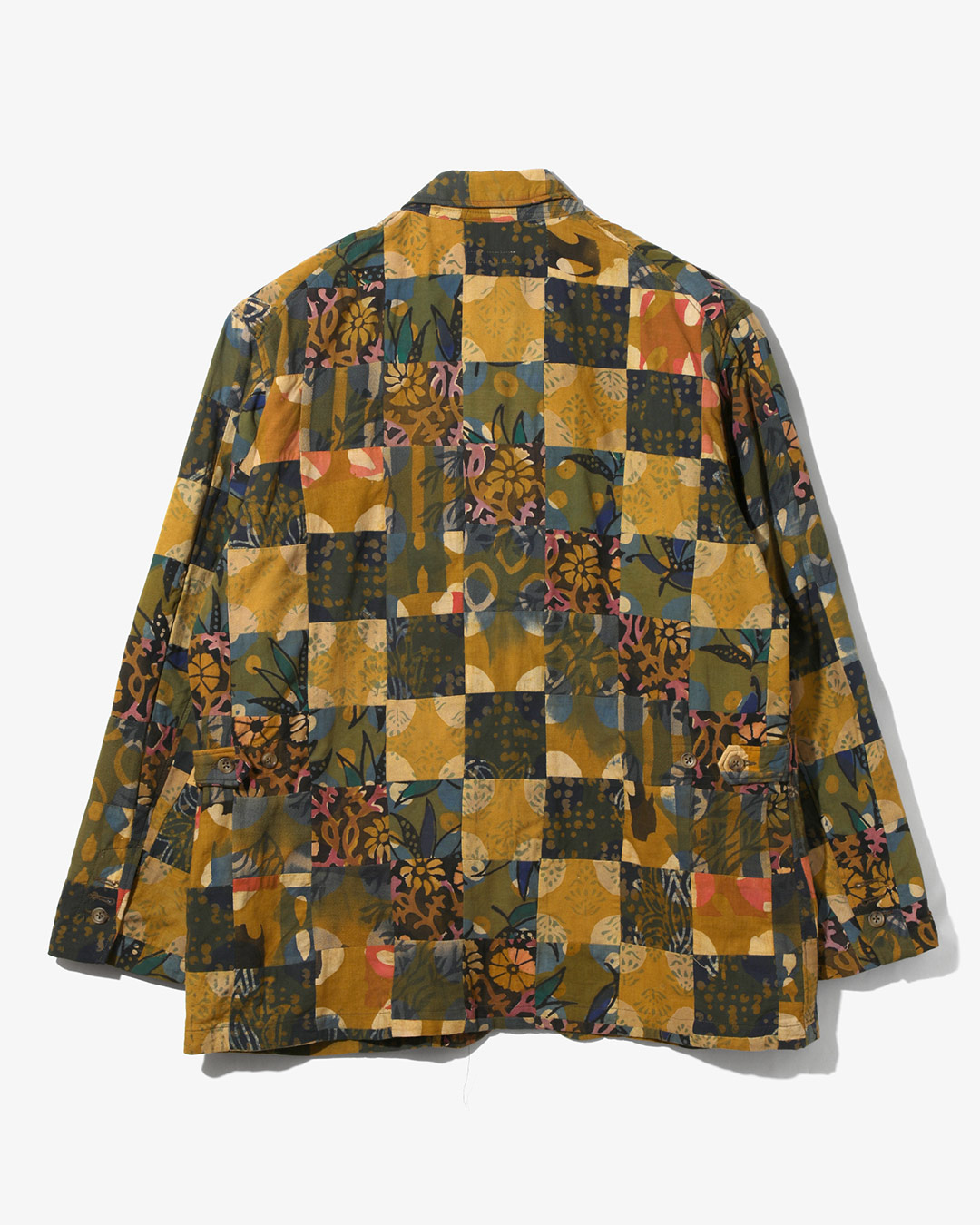 LOITER JACKET - COTTON MULTI PATTERN PATCHWORK ¥69,300