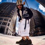 〈EG〉x〈KARHU〉アーストーンを基調に異素材を組み合わせたベルクロシューズ