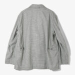 LOITER JACKET - MICRO HOUNDSTOOTH TROPICAL WOOL ¥74,800