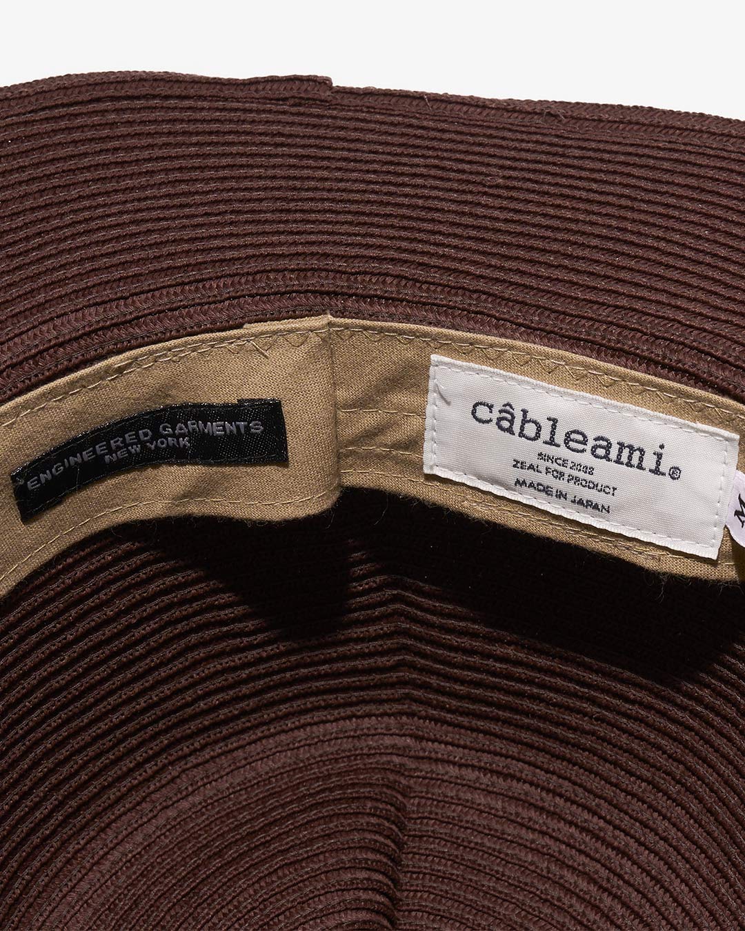 COTTON BRAID COLONIA HAT ¥18,700