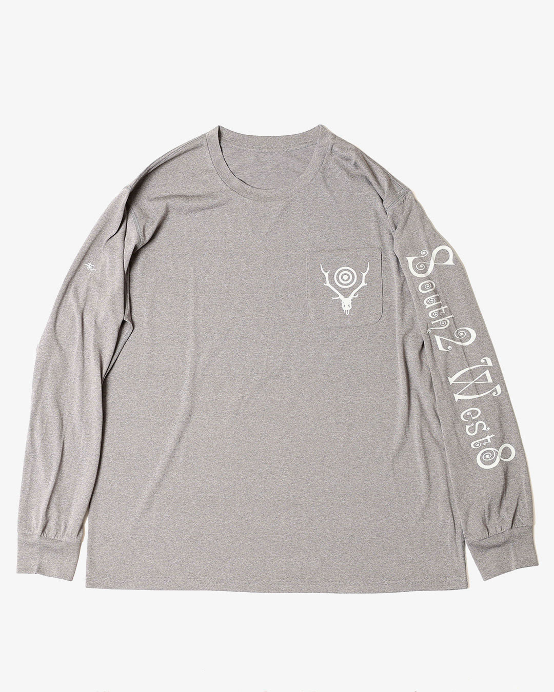 L/S ROUND POCKET TEE - SCORON ¥14,300