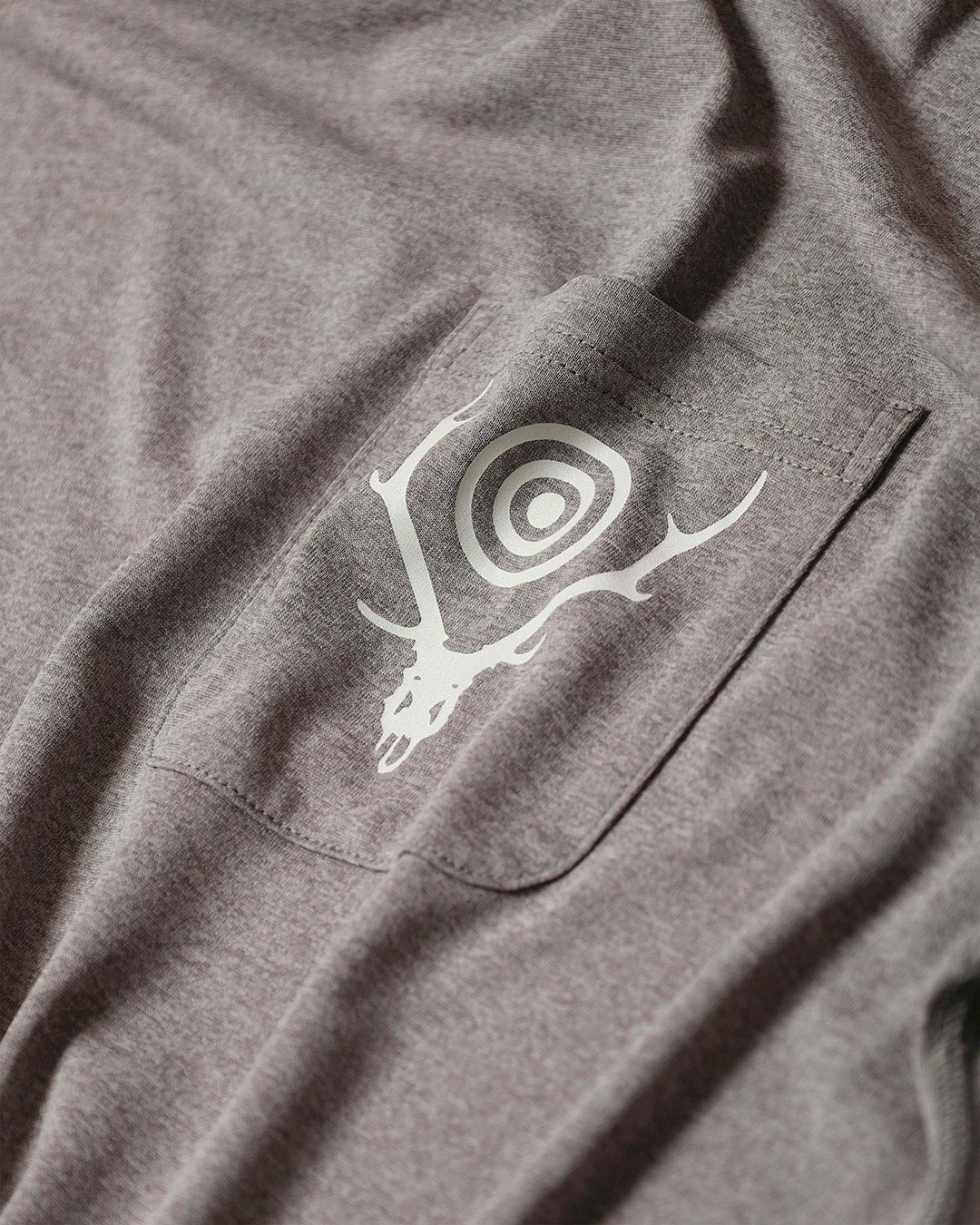 L/S ROUND POCKET TEE - SCORON ¥14,300