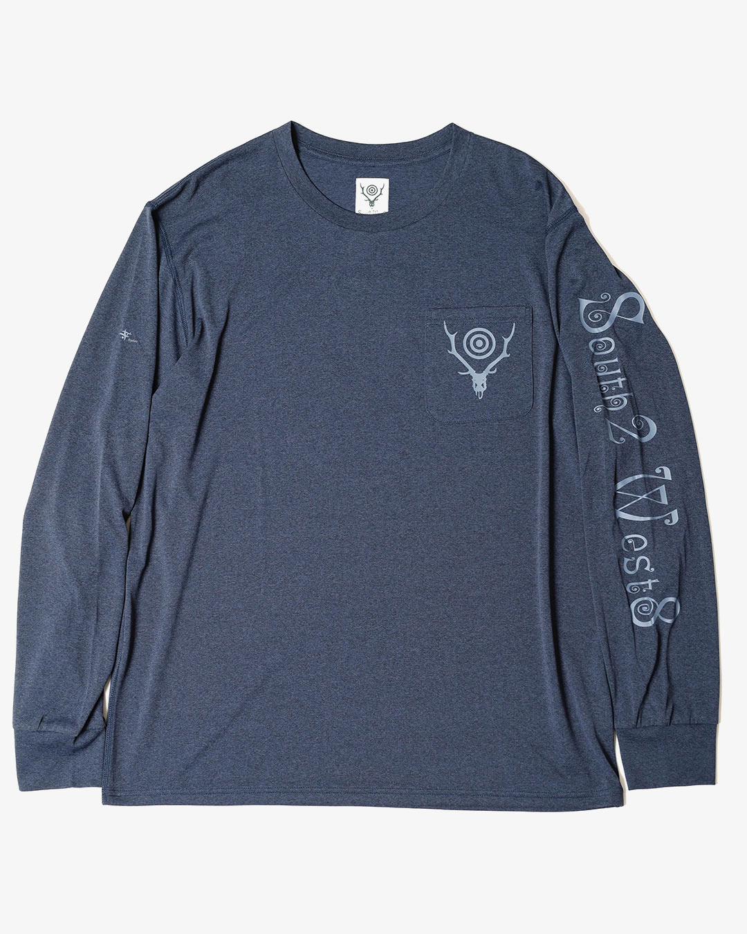 L/S ROUND POCKET TEE - SCORON ¥14,300