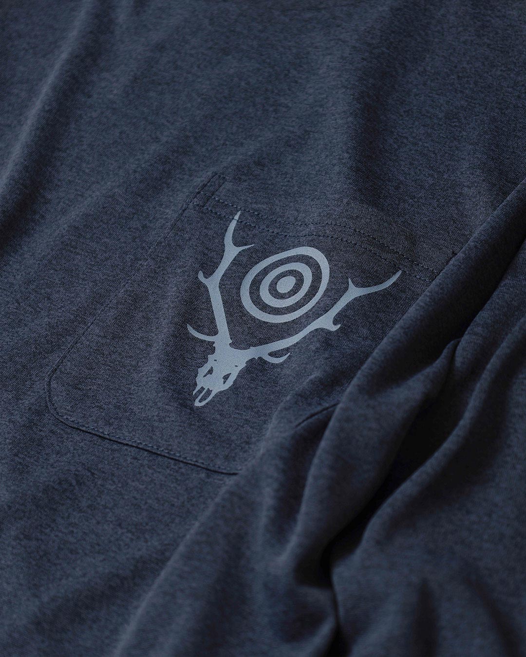 L/S ROUND POCKET TEE - SCORON ¥14,300