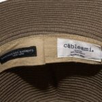 COTTON BRAID COLONIA HAT ¥18,700