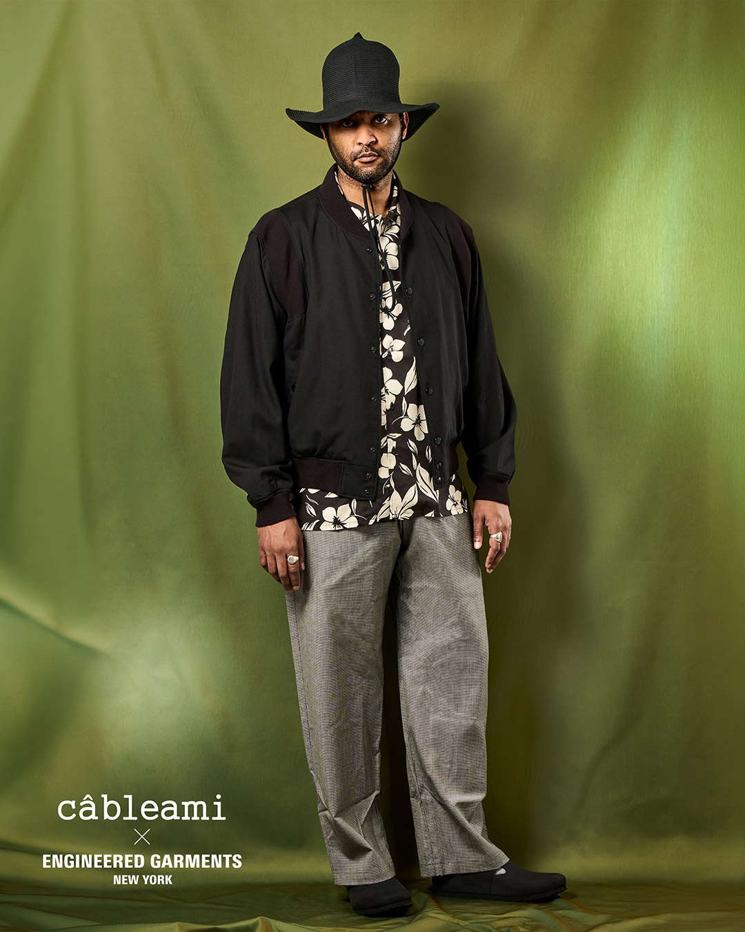 EG〉x〈Cableami〉4/17日(金)発売 柔らかくナチュラルな風合いのブレードハット