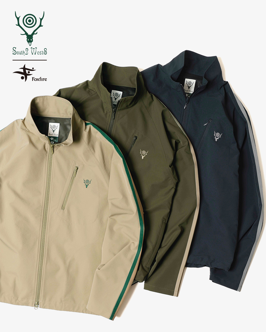 〈SOUTH2 WEST8〉x〈Foxfire〉によるコラボレーションプロダクト。4/10（金）発売