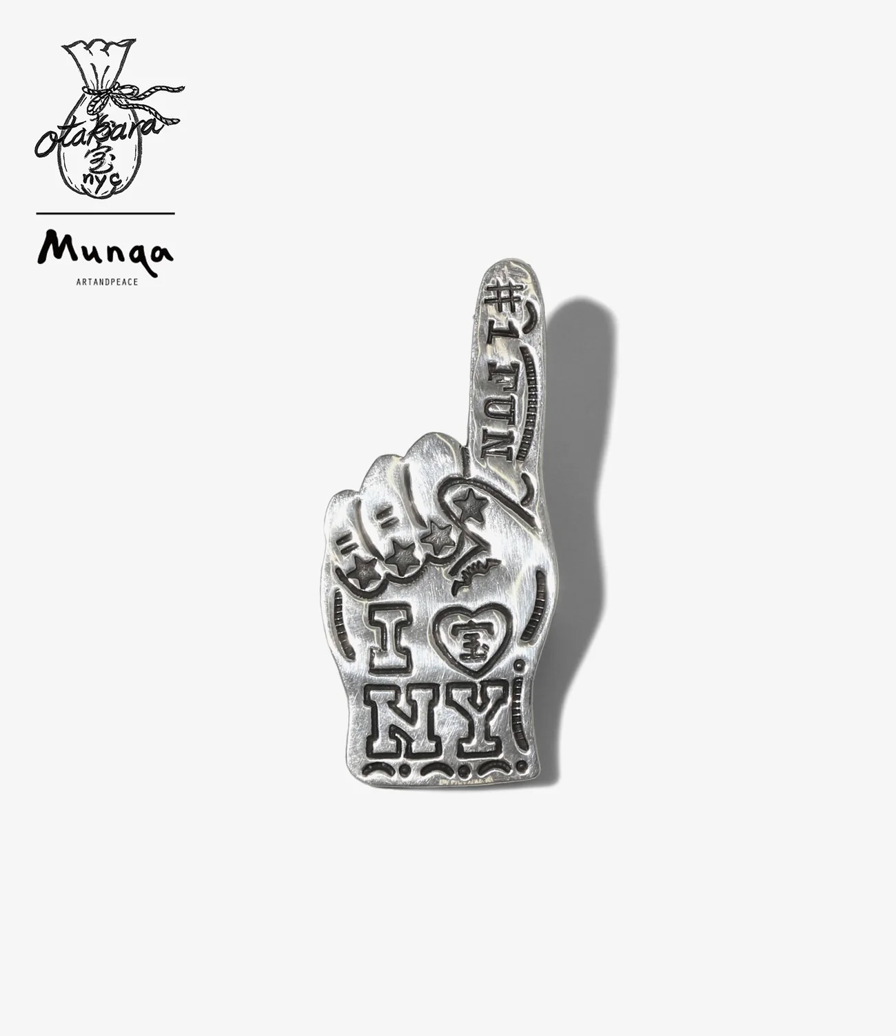 OTAKARA NYC X MUNQA BROOCH PENDANT