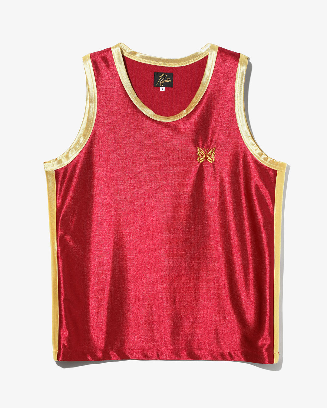 Papillon Emb. Side Line Tank Top - Tricot Sateen ¥12,100