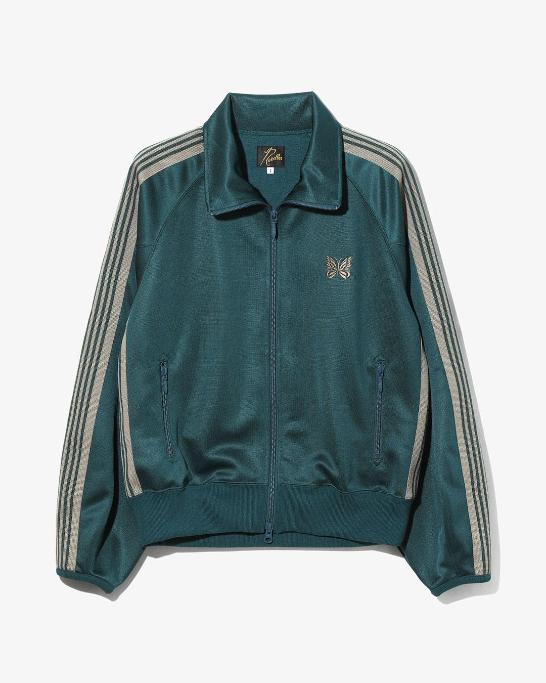 PUFF SLEEVE TRACK JACKET - POLY SMOOTH ¥28,600