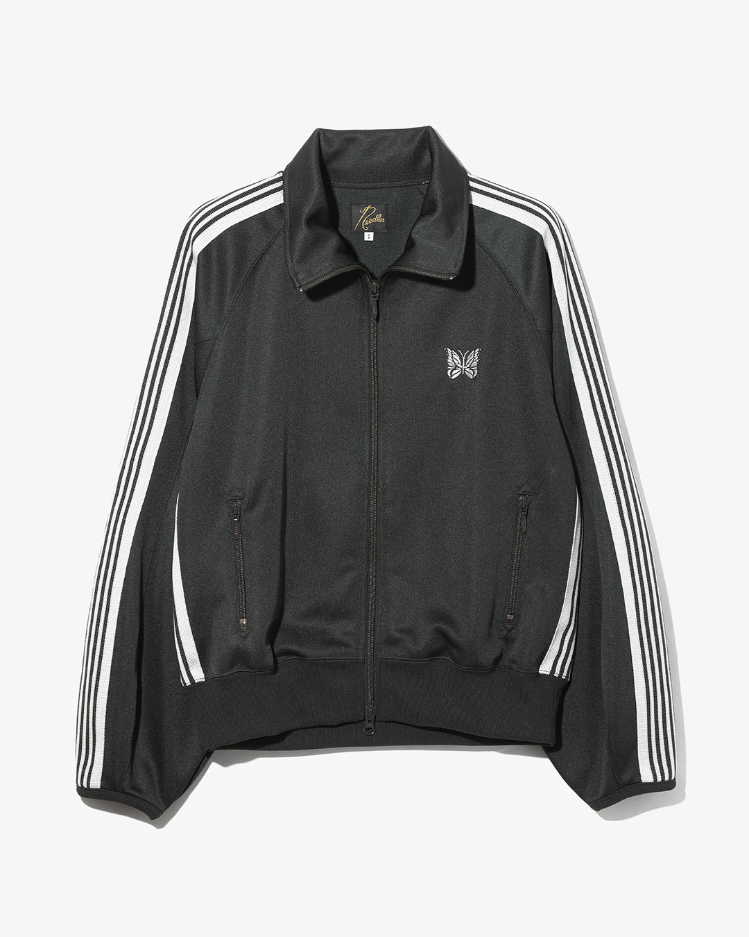 PUFF SLEEVE TRACK JACKET - POLY SMOOTH ¥28,600