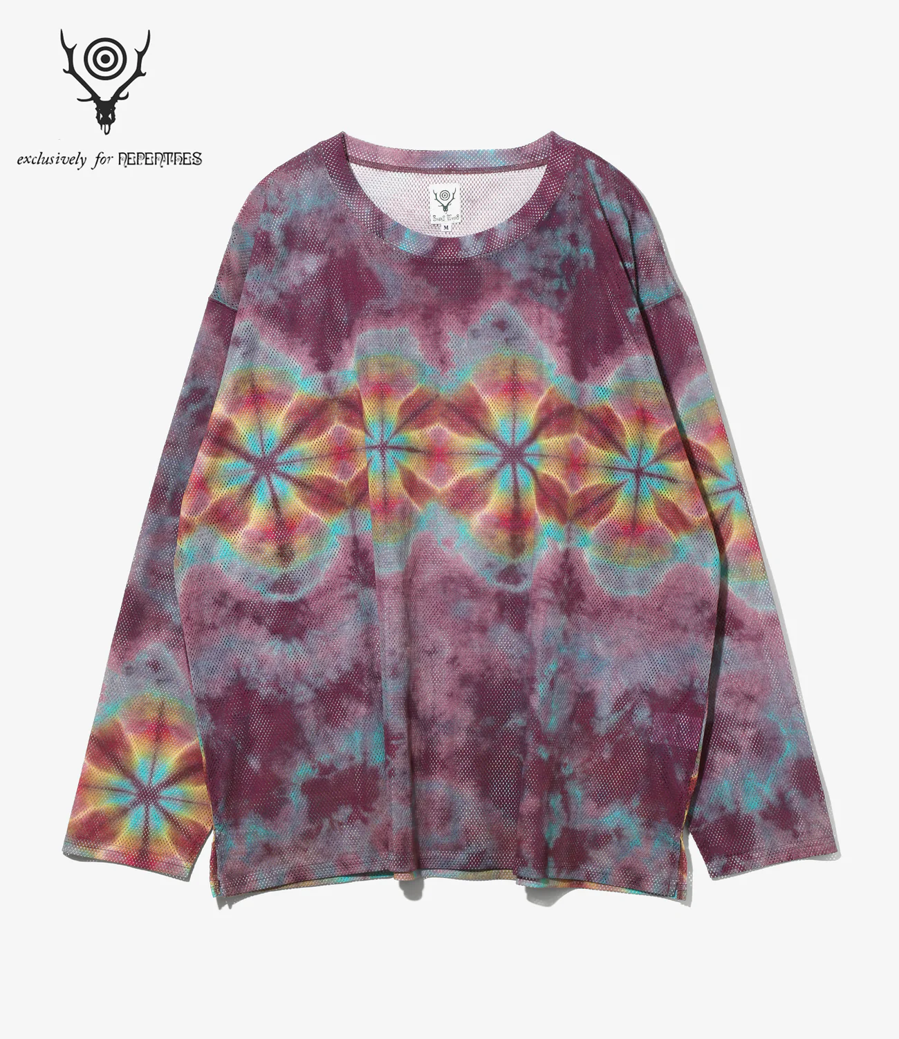 S.S. Crew Neck Shirt - Knit Mesh ¥19,800