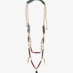 〈SOUTH2 WEST8〉×〈B:TOGETHER〉 Lanyard Necklace - Buffalo Beads ¥18,700