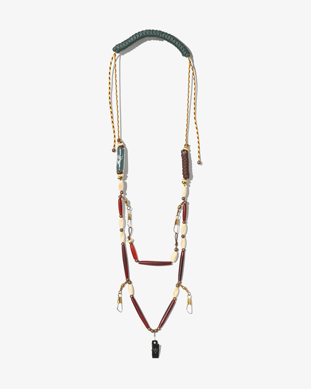 〈SOUTH2 WEST8〉×〈B:TOGETHER〉 Lanyard Necklace - Buffalo Beads ¥18,700