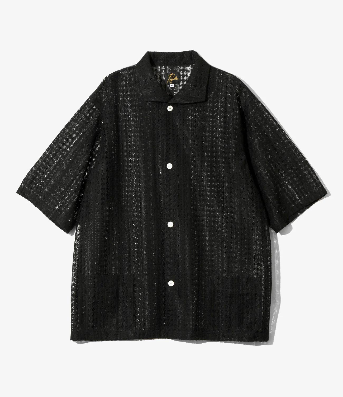 NEEDLES S/S WIDESPREAD COLLAR SHIRT