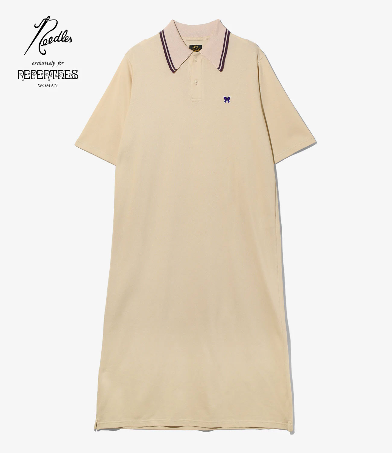 NEEDLES SHORT SLEEVE POLO DRESS ¥19,800