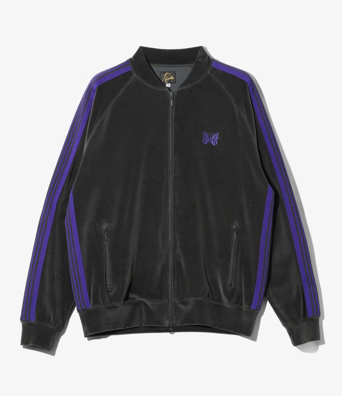 NEEDLES RIB COLLAR TRACK JACKET