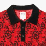 Polo Shirt - Flower Lace ¥29,700