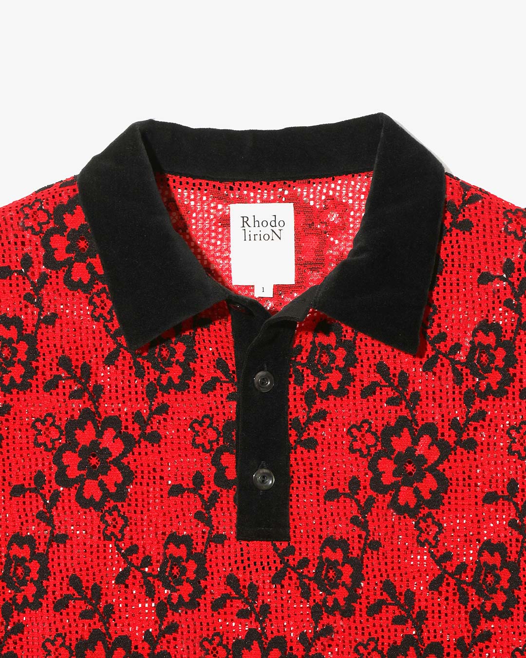 Polo Shirt - Flower Lace ¥29,700
