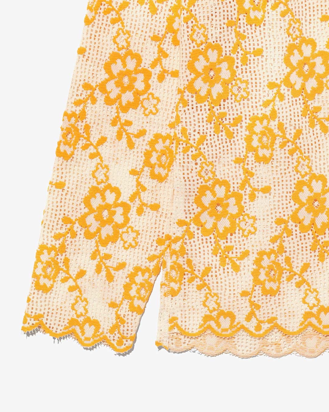 Crew Neck Tee - Flower Lace ¥25,300