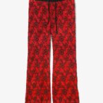 Slit Flare Pant - Flower Lace ¥30,800