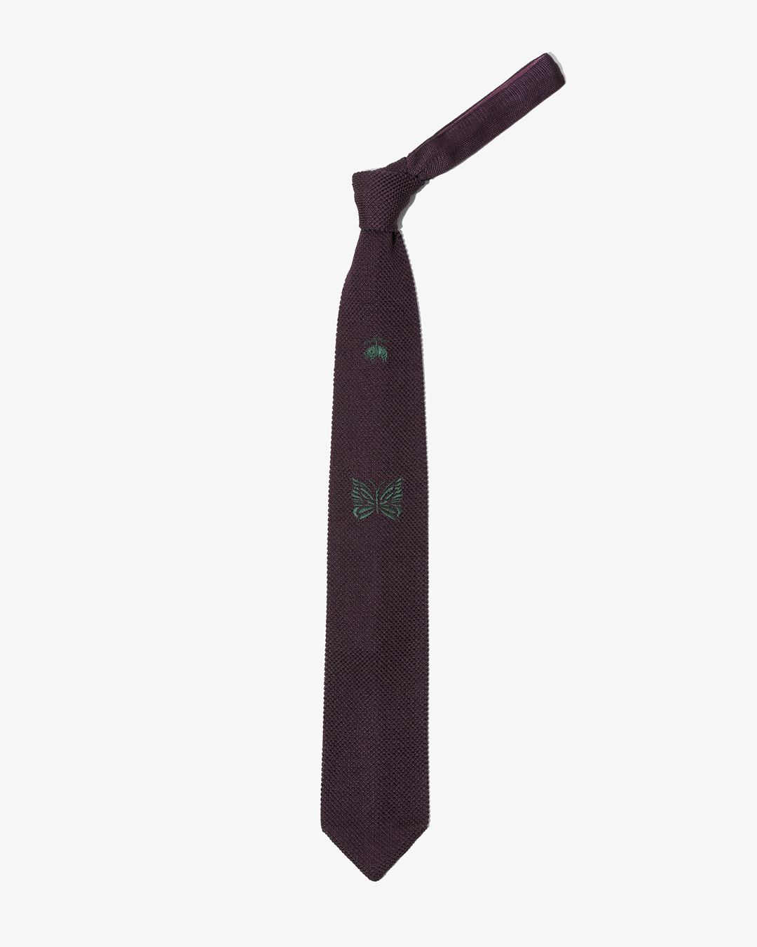 Emb. Silk Knit Tie ¥22,000