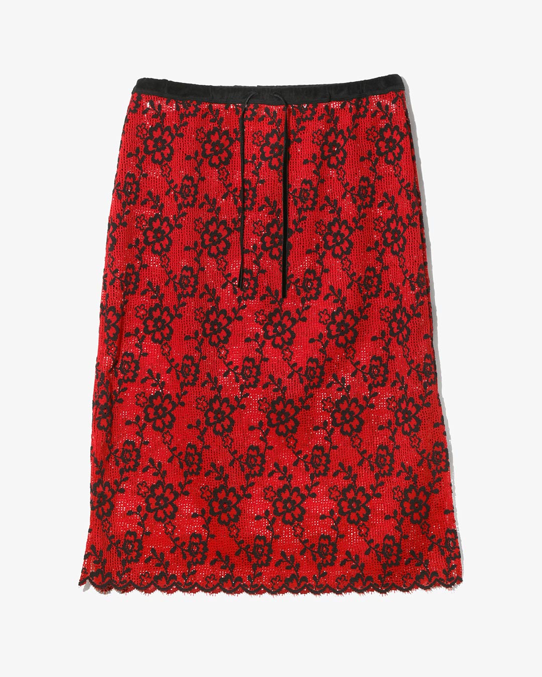 Pencil Skirt - Flower Lace ¥25,300