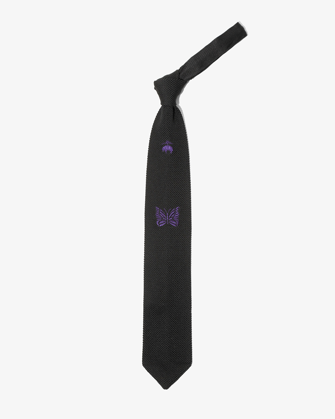 Emb. Silk Knit Tie ¥22,000