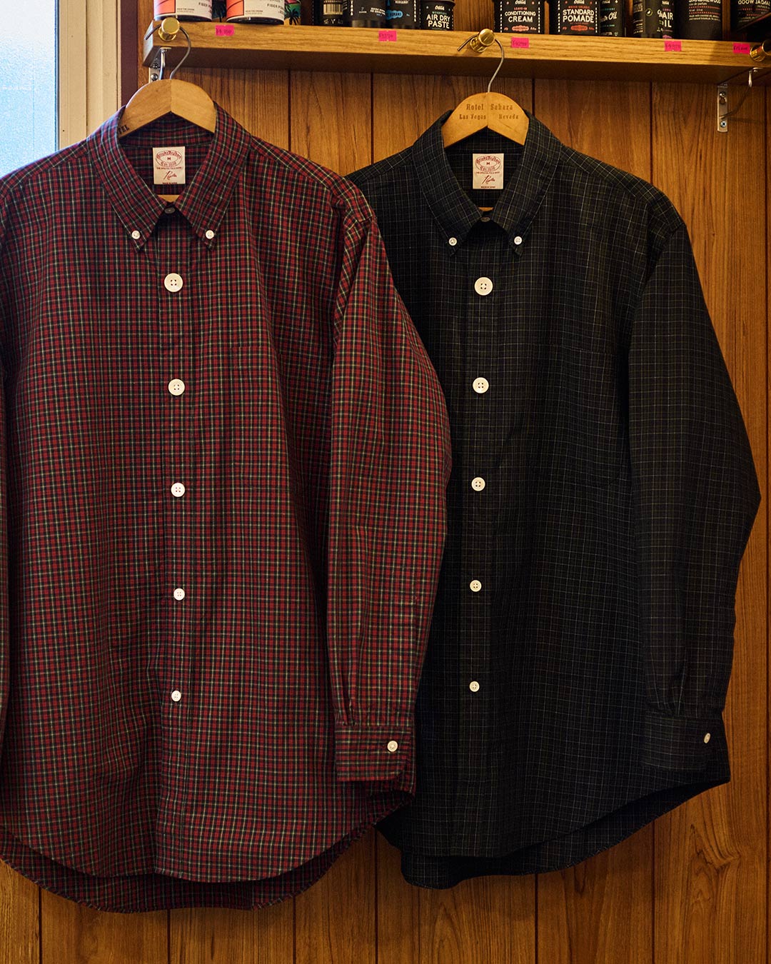 〈NEEDLES〉x〈BROOKS BROTHERS〉 初コラボレーションプロダクト9月2日(水)発売