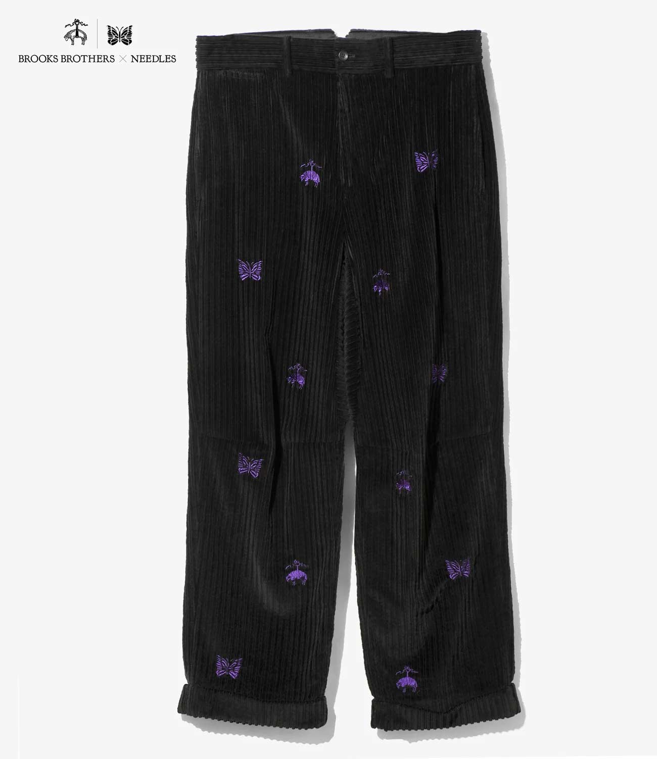 〈NEEDLES〉 x 〈BROOKS BROTHERS〉WIDE TROUSERS