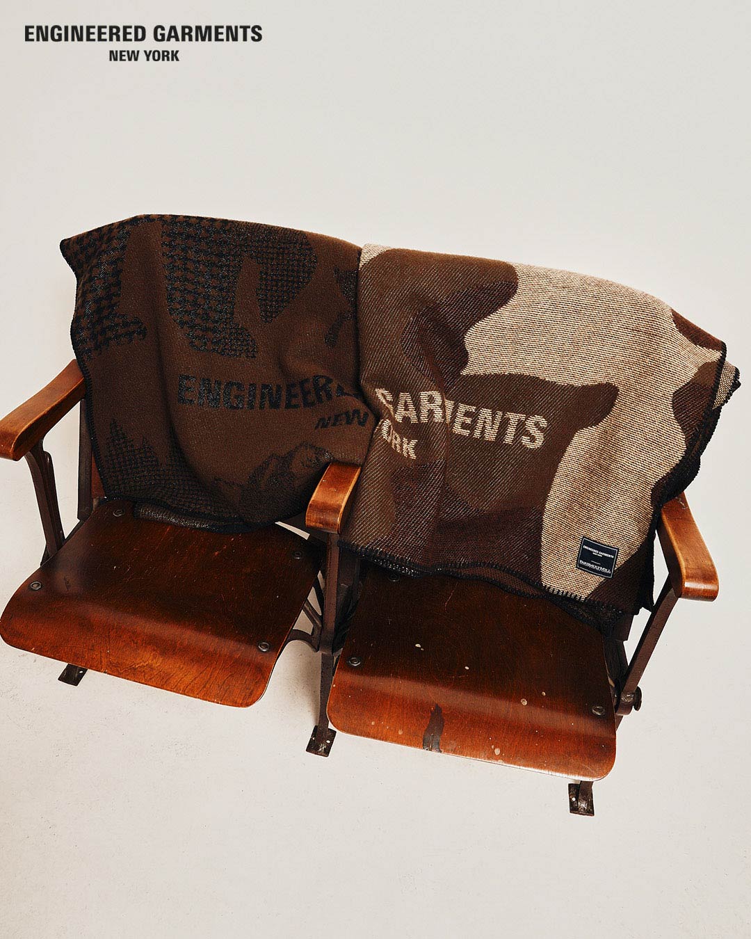 〈EG〉x〈Faribault Mill〉伝統的なブランケットメーカーとのコラボレーションプロダクト