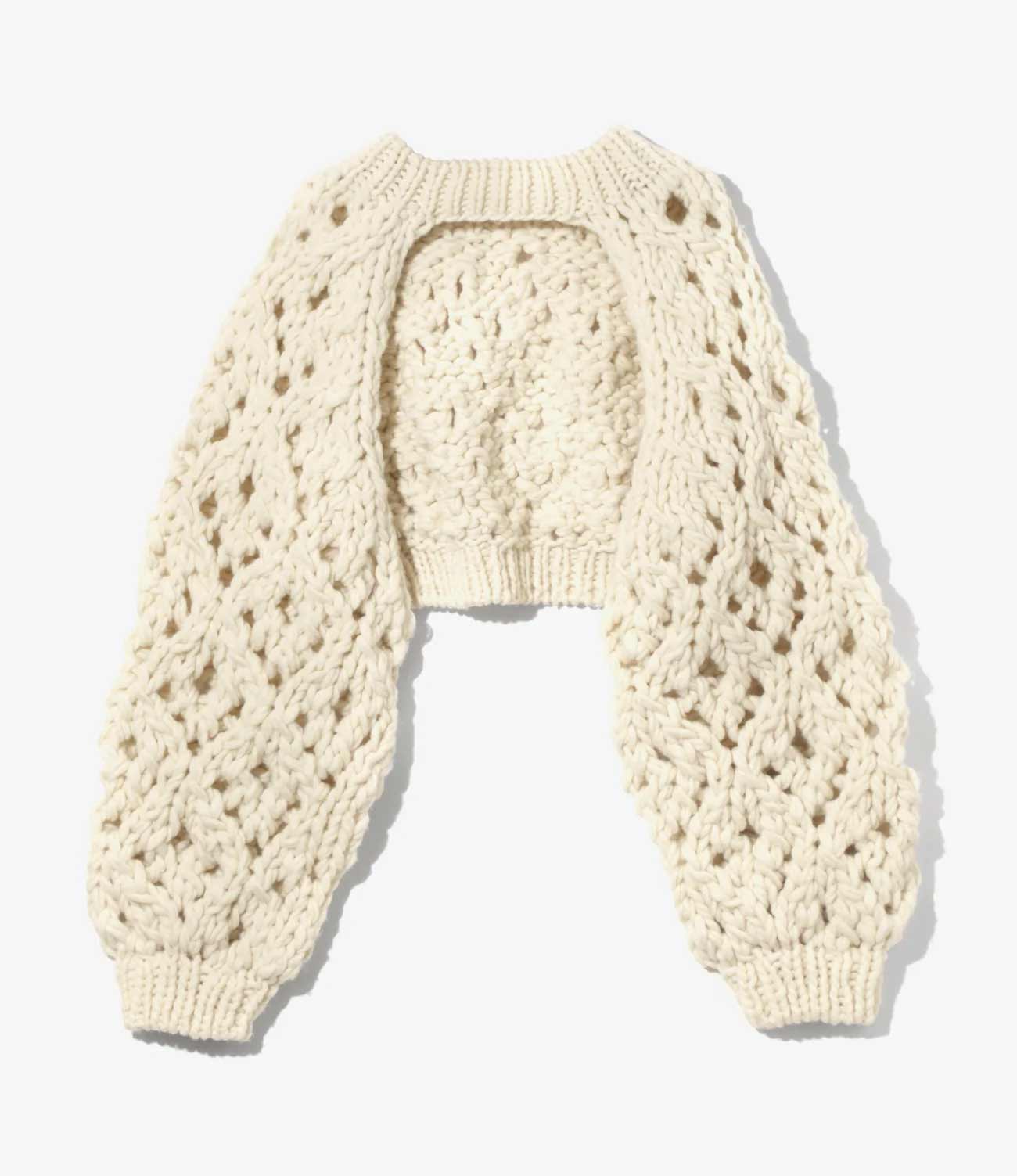 RHODOLIRION CHUNKY KNIT BOLERO